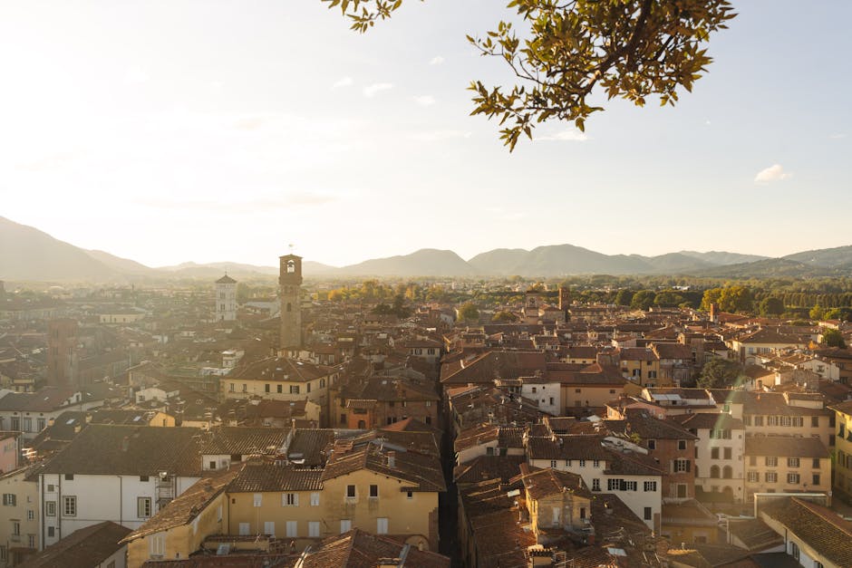 San Gimignano medieval towers sunset view