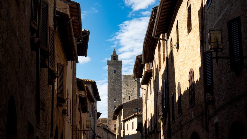 D gustation verticale comprendre l San-gimignano travel tourism landmark